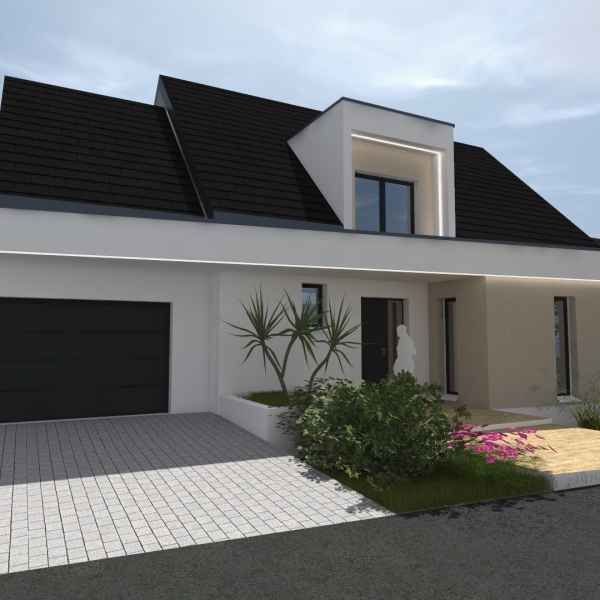 Maisons Creages - Constructeur de maison à toit plat ou plain-pied Brunstatt, Mulhouse, Saint-Louis